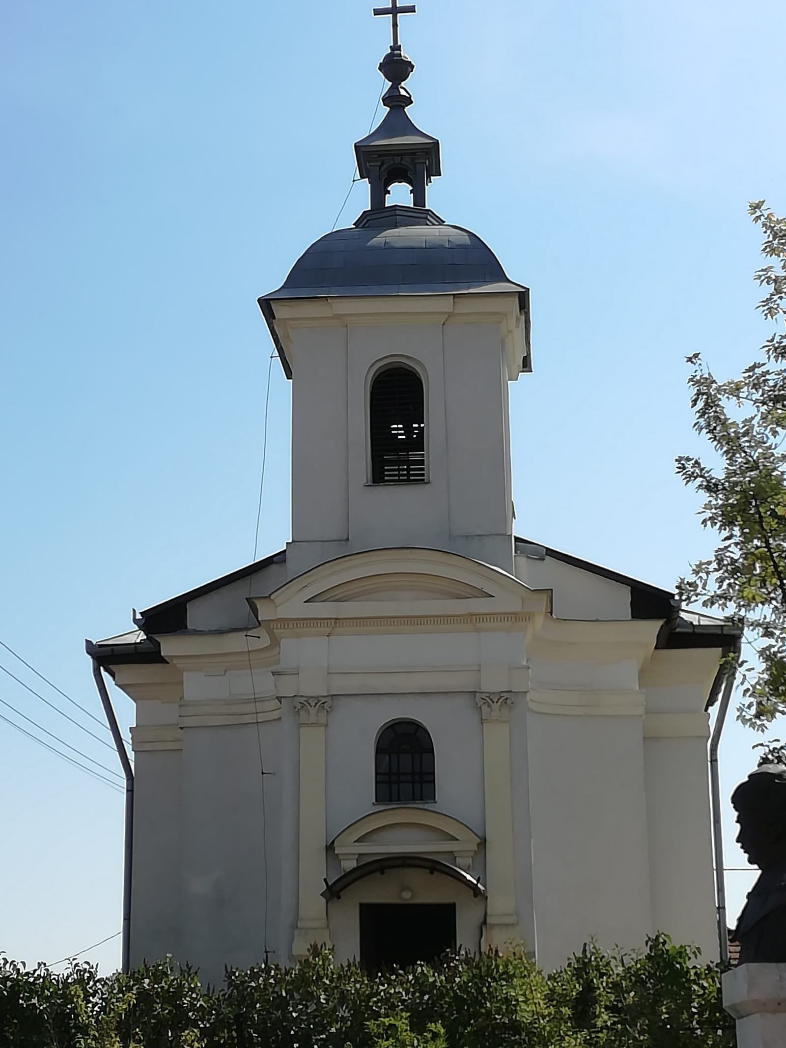 Catholic church in the Hungarian village of Döge.
